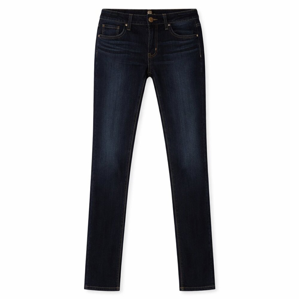 AMERICAN EAGLE OUTFITTERS Jegging Stretch Dark Wash Jeans Size 0 Long